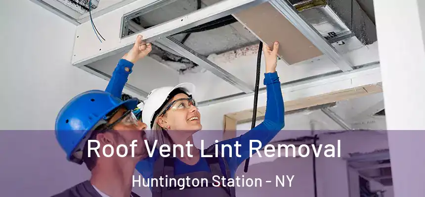 Roof Vent Lint Removal Huntington Station - NY